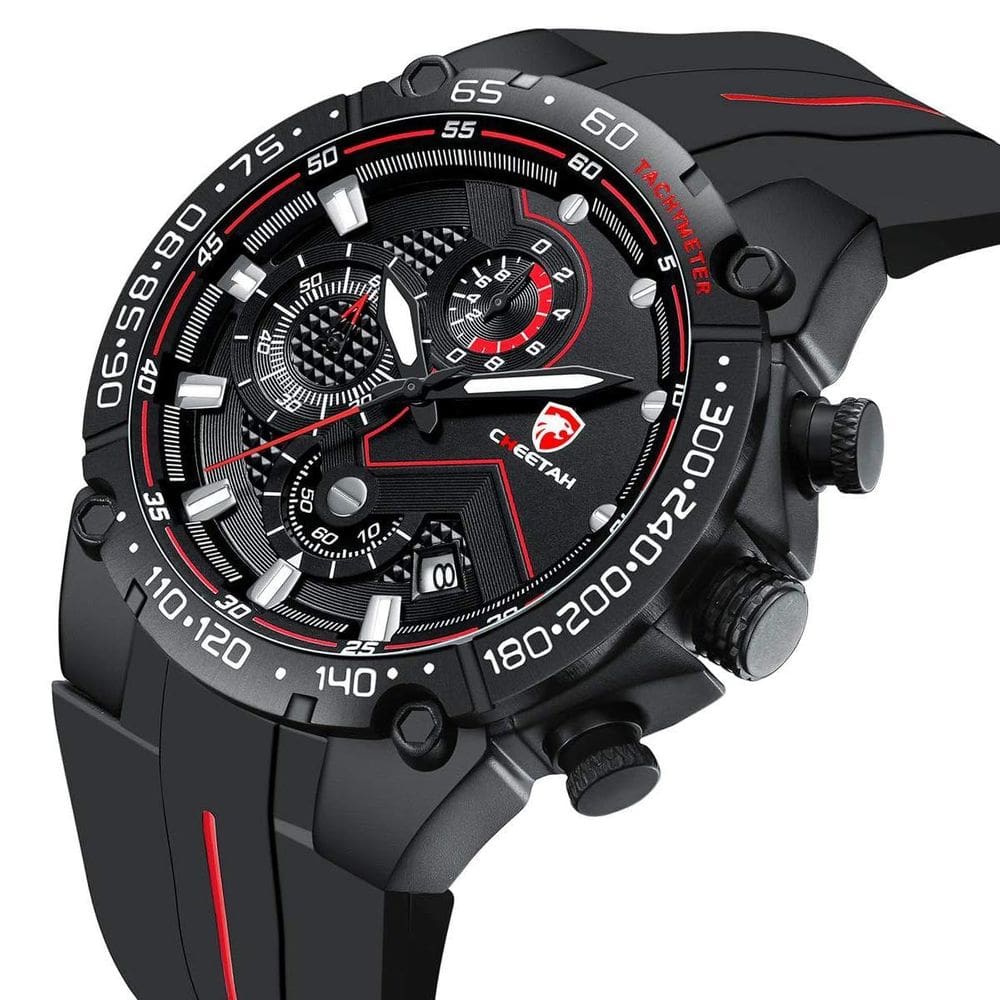 Relógio Masculino Esportivo Analógico Cheetah 1606 Funcional