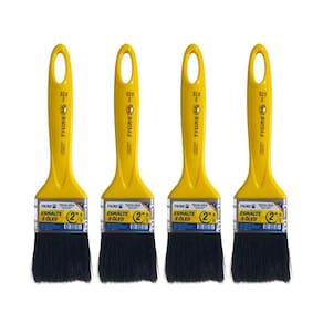 Kit 4 Trincha Pincel Pintura Tinta Esmalte Óleo 2`` Tigre