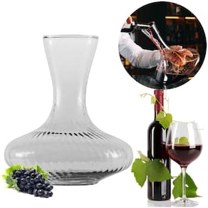 Decanter De Vinho Decantador Vidro Recipiente Servir 1 Litro