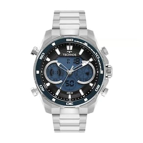 Relógio Technos Masculino Ts Digiana Prata - Bj3530Af/1A