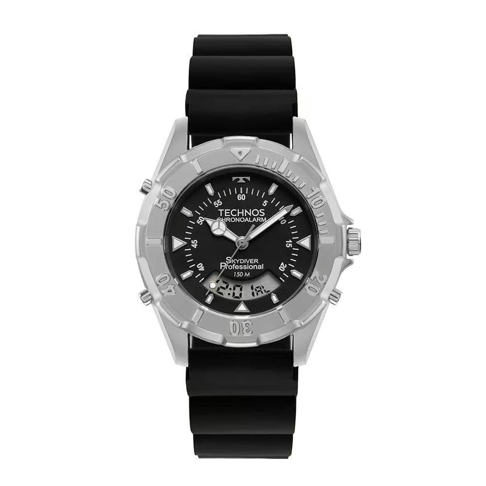 Relógio Technos Masculino Skydiver Prata - Wt2050As/2P