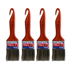 Kit 4 Trincha Pincel Para Pintura Látex Acrílica 2`` Tigre