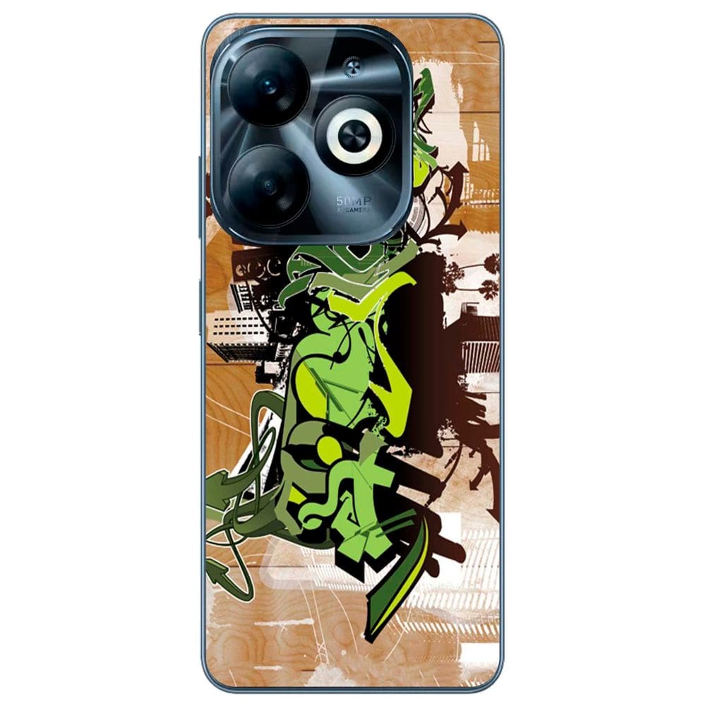 Capa Adesivo Skin072 Verso Para Infinix Smart 8 (2023)