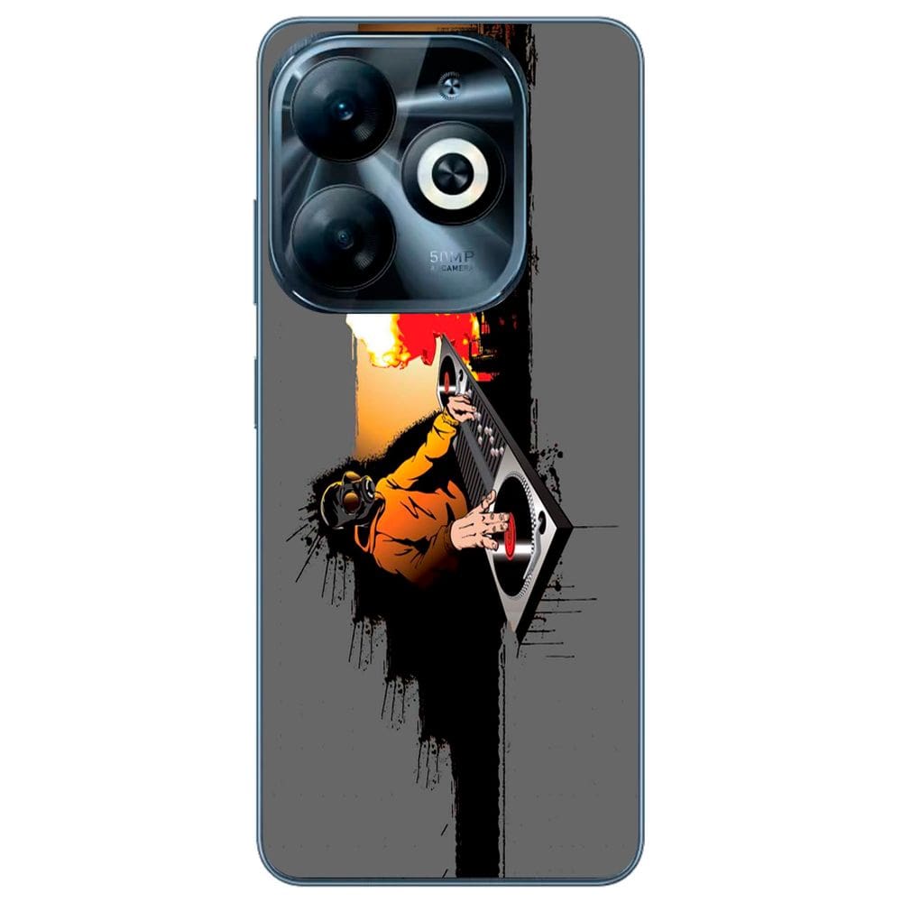Capa Adesivo Skin264 Verso Para Infinix Smart 8 (2023)