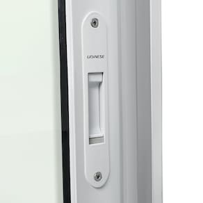 Veneziana Elite 6 Folhas Moveis 120 X 200 Vidro Liso Branco