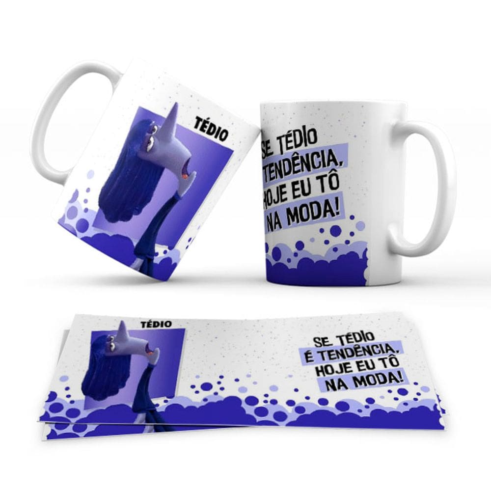 Caneca Personalizada Divertidamente Tédio