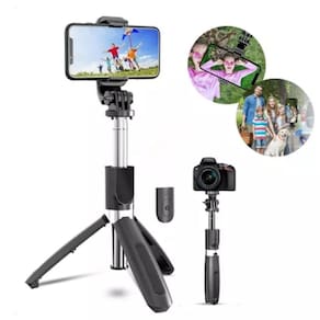Tripé Pequeno Mesa Vlog Prático Com Controle Remoto Envio Já