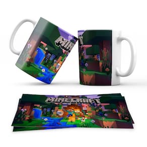 Caneca Personalizada Gamer  Minecraft