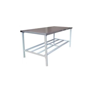 Mesa Tampo Inox 140 X 90 cm BA 1400 900 Metalcubas