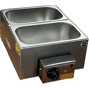 Derretedeira de Chocolate 2 Cubas 2,5 Kg Cada Cuba Linha Industrial Banho-Maria Multiuso Consercaf
