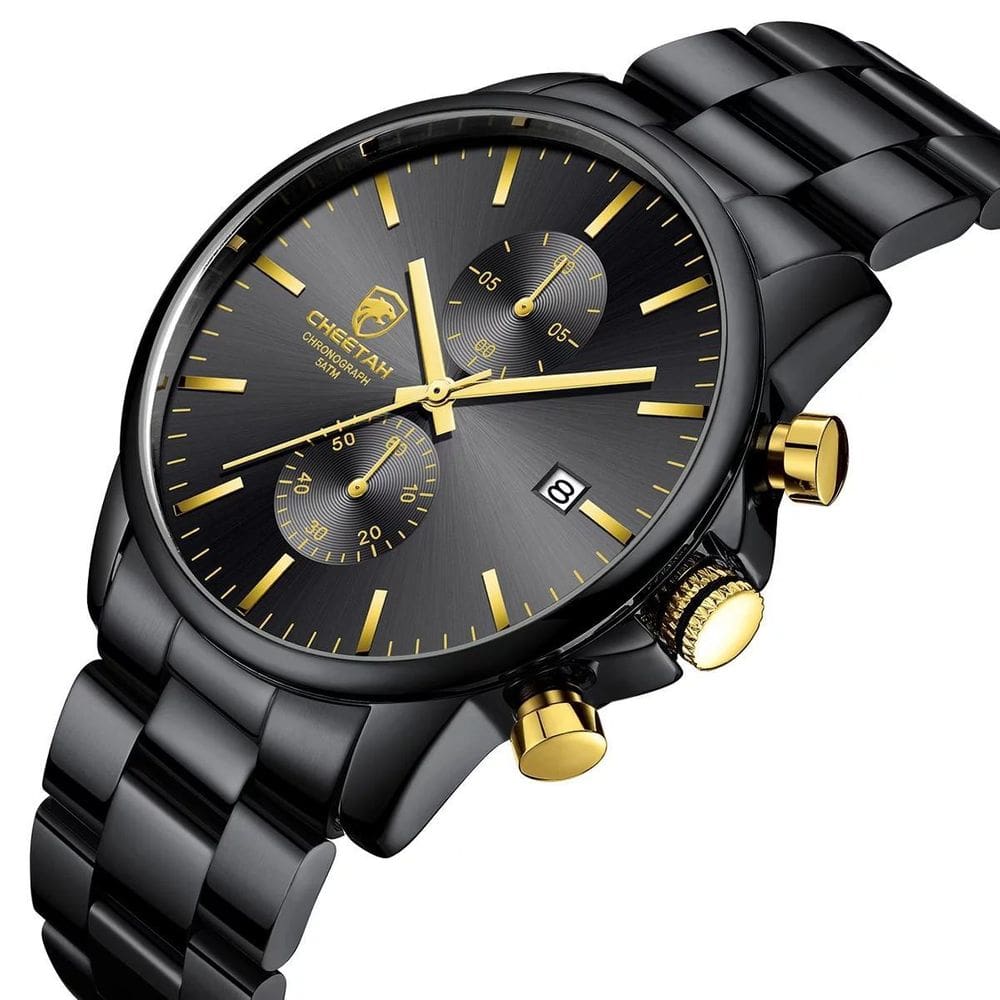 Relógio Masculino Analógico Cheetah 1604 Cronógrafo