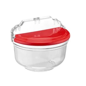 Saleiro De Parede Acrílico Transparente Moderno Cozinha para Bancada Balcão ou Fixação em paredes Acrylic Line - PANAMI