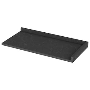 Tampo p/ Balcão Cozinha Gabinete Canto Reto Belize 94x54cm Nero - Henn