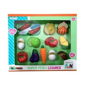 Creative Fun Multikids Super Feira 12 Legumes - BR1110