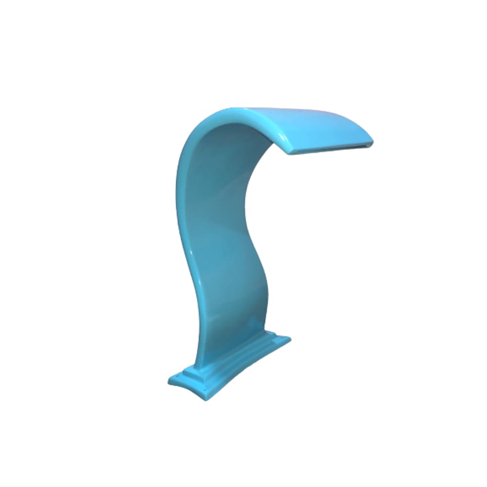 Cascata Advance de Fibra Para Piscinas (cor azul)