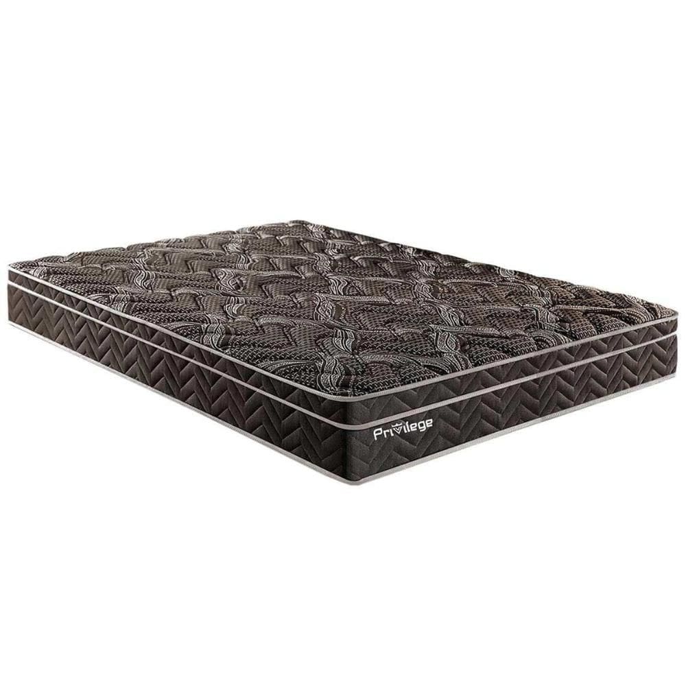 Colchão Queen Molas MasterPocket Ensacadas Privilege Euro Pillow (158x198x24) - Paropas
