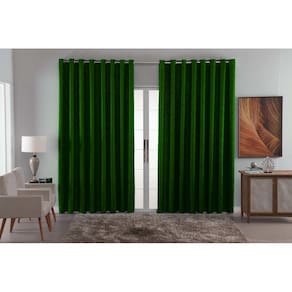 Cortina Sala Quarto Decoraçao Jacquard Em Tecido 5,00X2,80