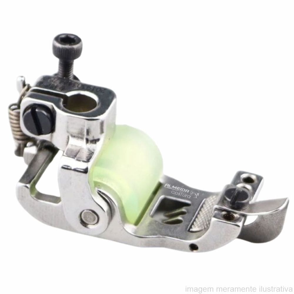 Calcador Galoneira 3 Agulhas Com Rodizio Rolamentado De Teflon Com Guia 64042-Rz