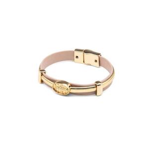 Pulseira de Nossa Senhora das Graças Luxo Rose com Dourado