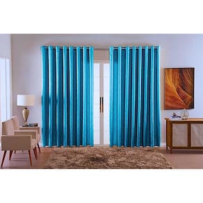 Cortina Sala Quarto Decoraçao Jacquard Em Tecido 5,00X2,80