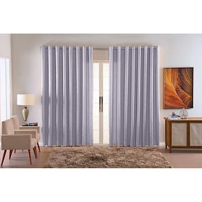 Cortina Sala Quarto Decoraçao Jacquard Em Tecido 5,00X2,80
