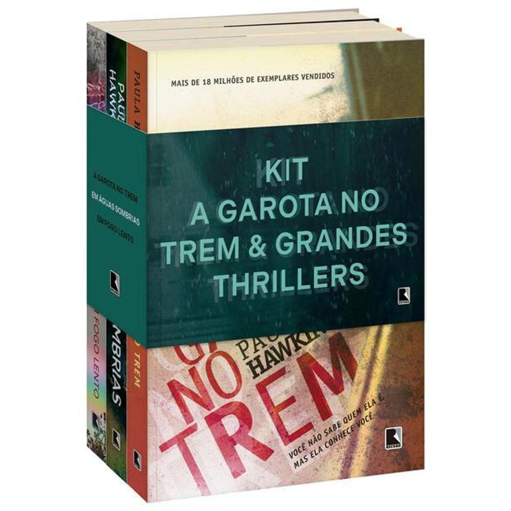 Kit A Garota No Trem & Grandes Thrillers