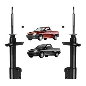 Par Amortecedor Pressurizado Dianteiro Kayaba Corsa Pickup 1995 A 2003 Todos os Modelos