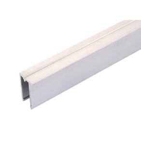 Perfil U 4mm Natural - 6,00m - cortado c/ 2m p/ envio