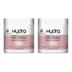Mascara Maxihair 500G Hialuronico+Oleo De Macadamia - 2Un