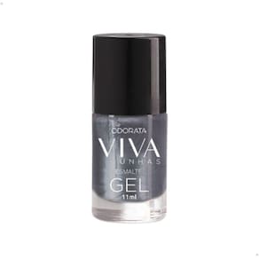 Esmalte Em Gel Prosperidade Prata Cintilante Não Precisa
