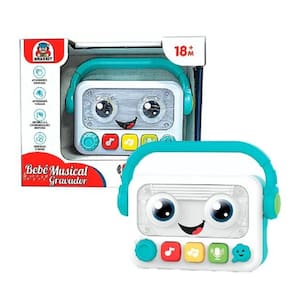 Mini Gravador Para Bebê Baby Kart Musical - Braskit