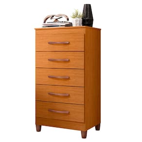 Cômoda Esmeralda Compacta 5 Gavetas Albatroz Moveis