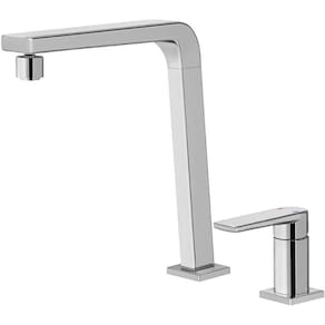 Monocomando para cozinha com ducha manual Bistrô Tech Cromado Docol
