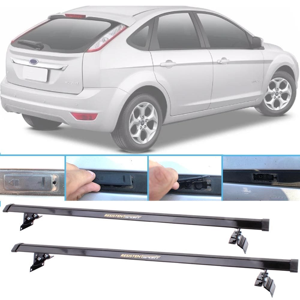 Rack Teto Resistent Sport Ford Focus Hatch 10 até 13 LW031
