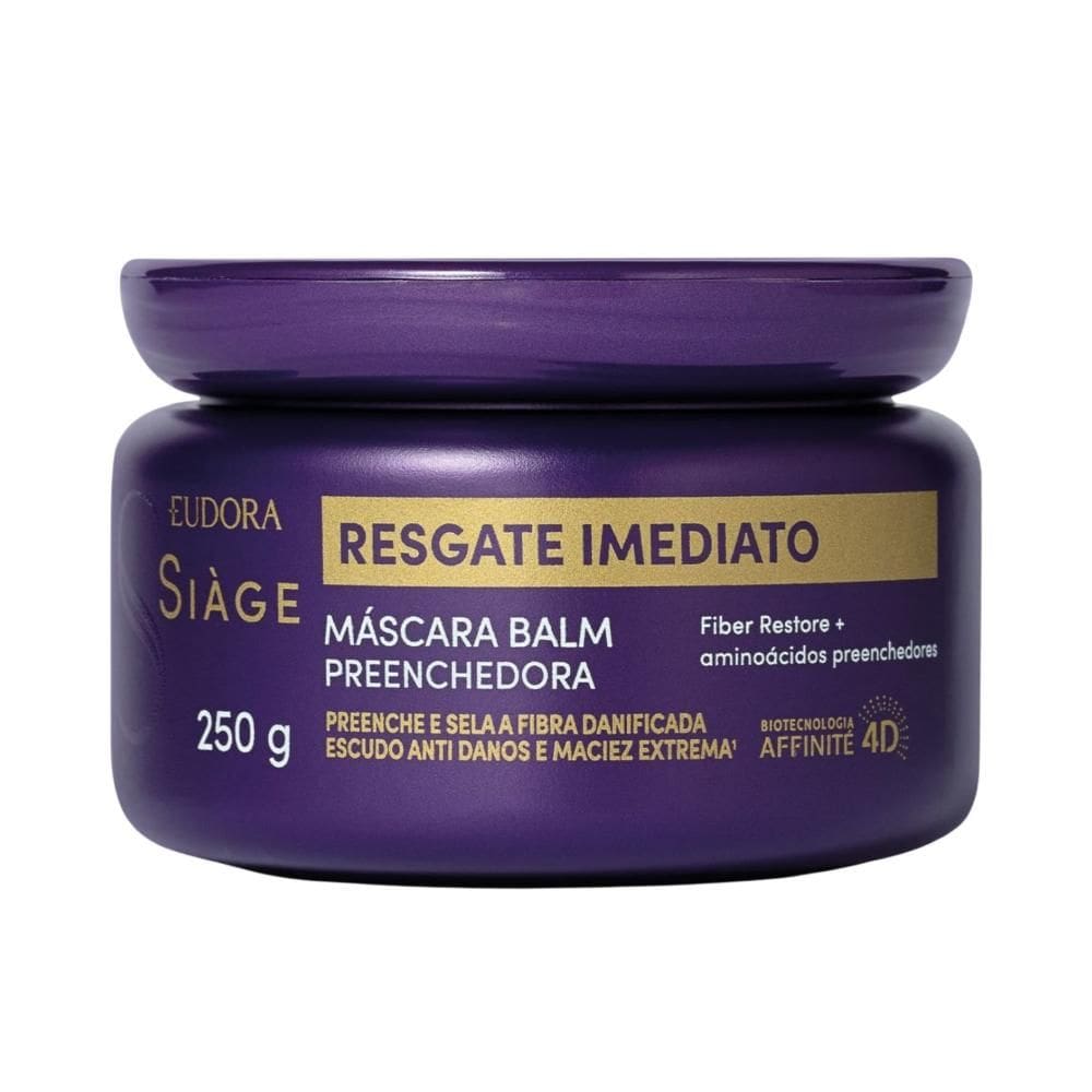 Máscara Balm Preenchedora Siage Eudora Resgate Imediato 250g
