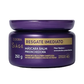 Máscara Balm Preenchedora Siage Eudora Resgate Imediato 250g