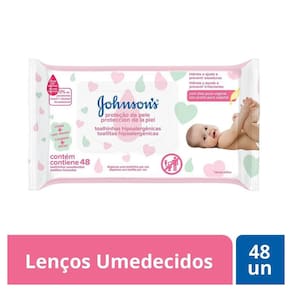 Lenco Umed.j&j Baby Extra Cuidado C/48unid