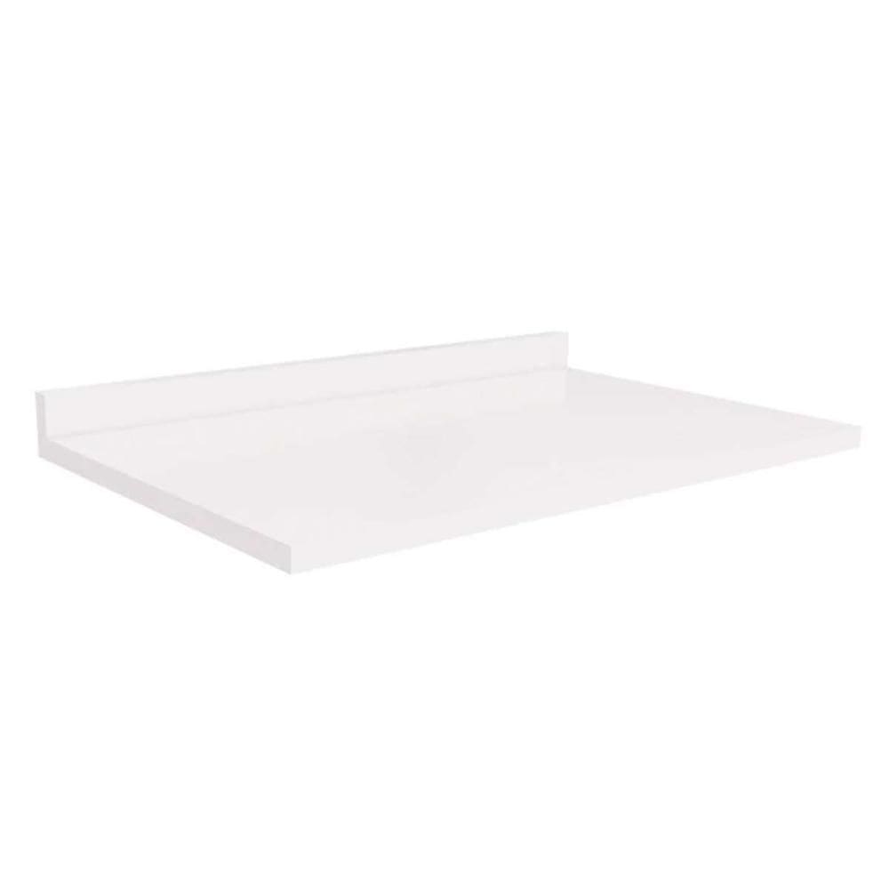 Tampo p/ Balcão Cozinha  E609 120cm Branco - Kappesberg