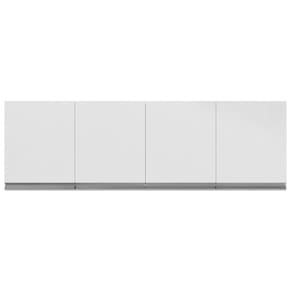 Armário De Cozinha Aéreo 160cm 4 Portas Branco