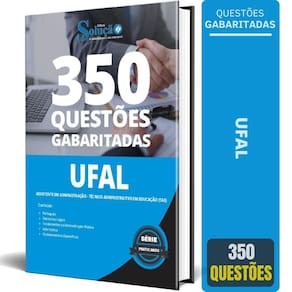 Caderno Questões Ufal 2024 Assistente Em Administração