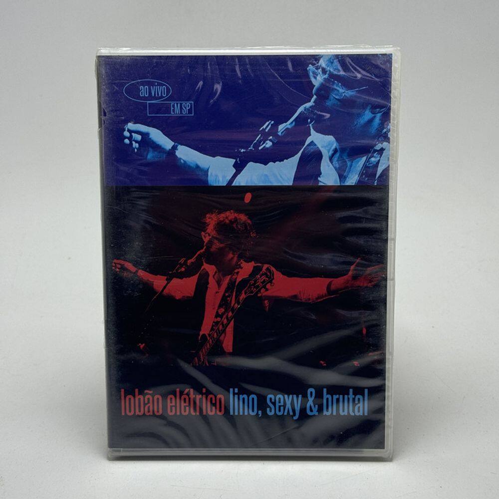Dvd Lobão Elétrico Lino, Sexy & Brutal