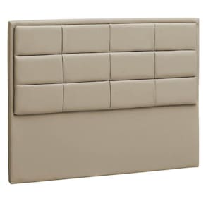 Cabeceira Casal Tallin P04 140 Cm Suede Bege Tca 941