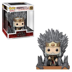 Funko Pop House of the Dragon Viserys no Trono de Ferro 12