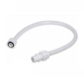 Engate Flexível 1/2 X 40 Cm Pvc Agua Fria Branco Kona