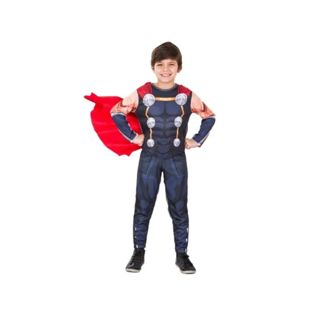 Fantasia Do Thor Infantil Vingadores Luxo