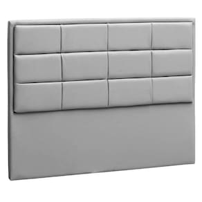 Cabeceira Solteiro Tallin P04 90 Cm Suede Cinza