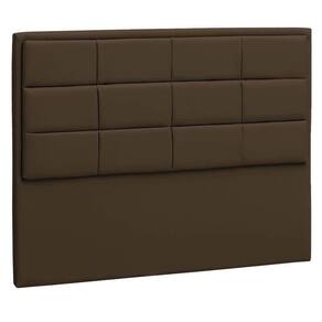 Cabeceira Casal Tallin P04 140 Cm Suede Marrom Tca 942