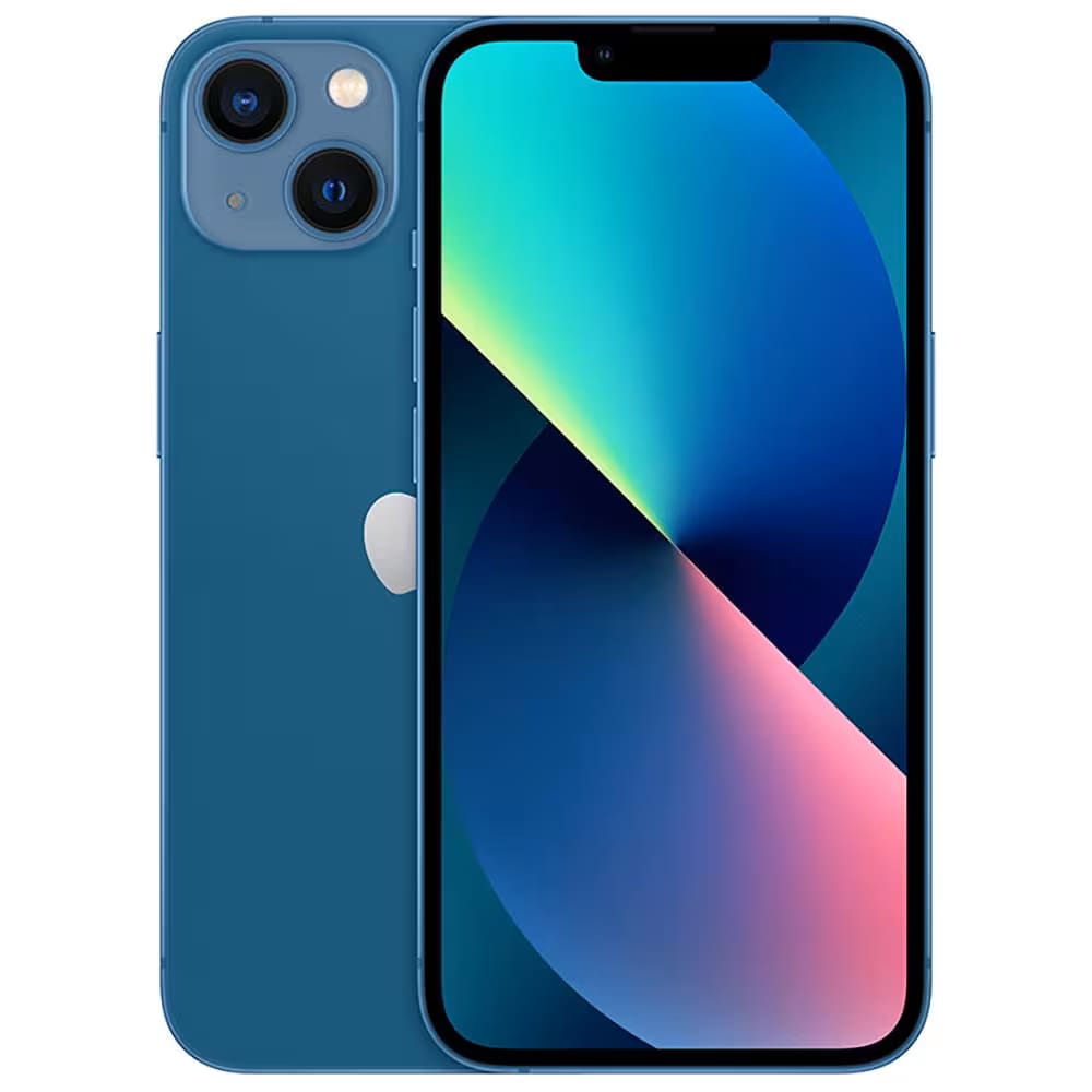 REEMBALADO: iPhone 13 Apple 128GB Azul Tela de 6,1 Câmera Dupla de 12MP