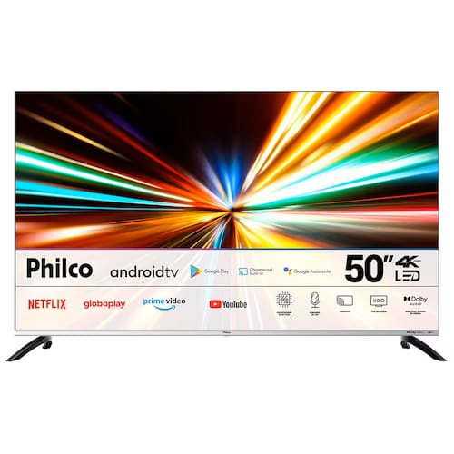 REEMBALADO: Smart TV LED 50 4K UHD Philco PTV50M8GAGCMBL