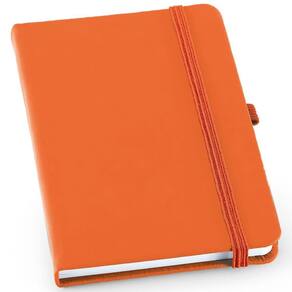 Caderneta 9X14Cm 80 Folhas Sem Pauta Lagos Topget - Laranja